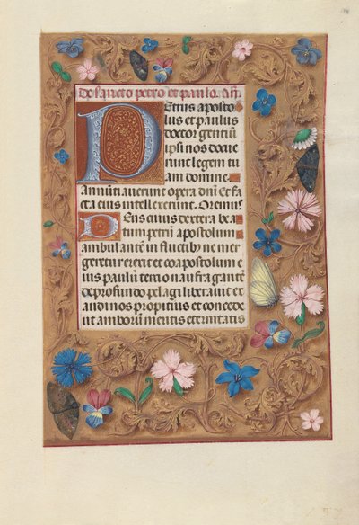 Hours of Queen Isabella the Catholic, Queen of Spain: Fol. 174r, c. 1500 by Master of the First Prayerbook of Maximillian