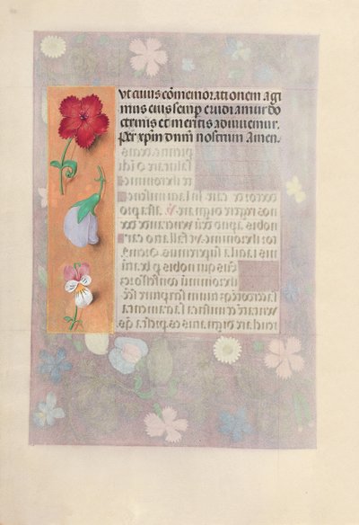 Hours of Queen Isabella the Catholic, Queen of Spain: Fol. 186v by Master of the First Prayerbook of Maximillian