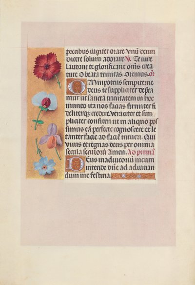 Hours of Queen Isabella the Catholic, Queen of Spain: Fol. 18v by Master of the First Prayerbook of Maximillian