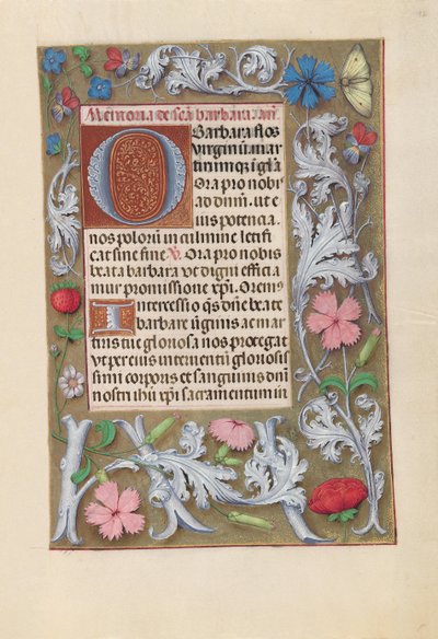 Hours of Queen Isabella the Catholic, Queen of Spain: Fol. 192r, c. 1500 by Master of the First Prayerbook of Maximillian