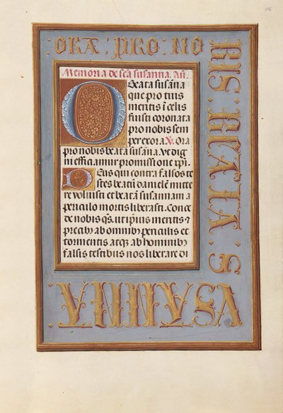 Hours of Queen Isabella the Catholic, Queen of Spain: Fol. 196r by Master of the First Prayerbook of Maximillian