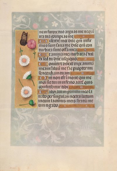 Hours of Queen Isabella the Catholic, Queen of Spain: Fol. 200v by Master of the First Prayerbook of Maximillian