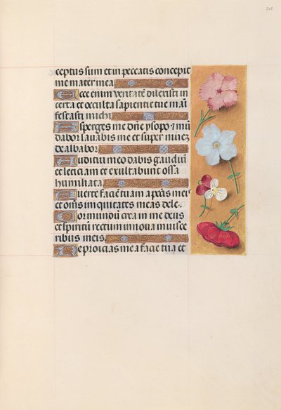 Hours of Queen Isabella the Catholic, Queen of Spain: Fol. 205r by Master of the First Prayerbook of Maximillian
