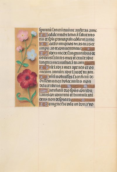 Hours of Queen Isabella the Catholic, Queen of Spain: Fol. 205v by Master of the First Prayerbook of Maximillian