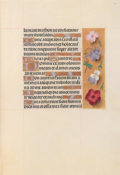 Hours of Queen Isabella the Catholic, Queen of Spain: Fol. 206r by Master of the First Prayerbook of Maximillian