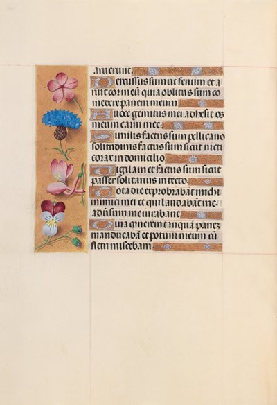 Hours of Queen Isabella the Catholic, Queen of Spain: Fol. 206v, c. 1500 by Master of the First Prayerbook of Maximillian