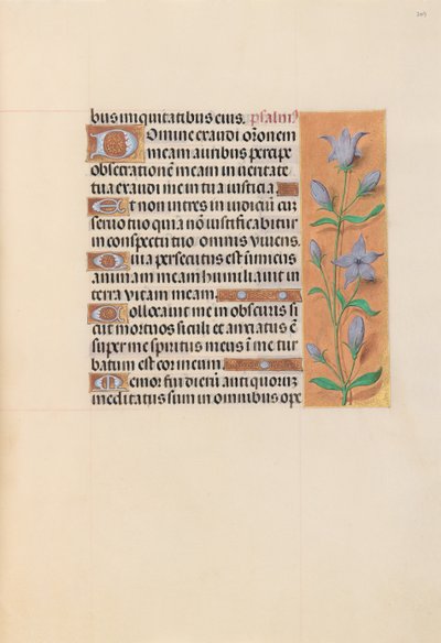 Hours of Queen Isabella the Catholic, Queen of Spain: Fol. 209r by Master of the First Prayerbook of Maximillian