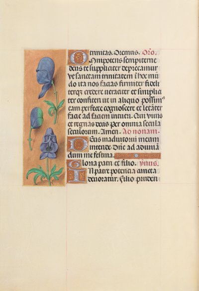 Hours of Queen Isabella the Catholic, Queen of Spain: Fol. 20v, c. 1500 by Master of the First Prayerbook of Maximillian