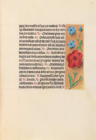 Hours of Queen Isabella the Catholic, Queen of Spain: Fol. 216r, c. 1500 by Master of the First Prayerbook of Maximillian
