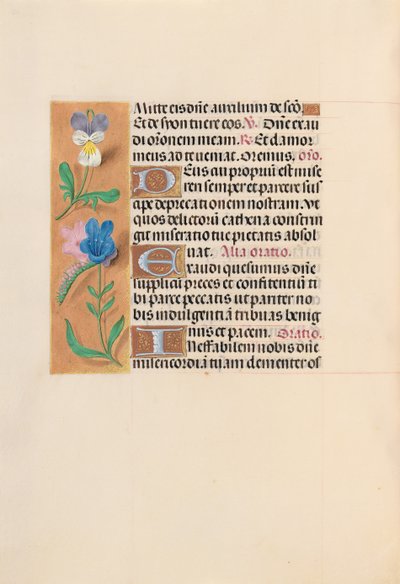 Hours of Queen Isabella the Catholic, Queen of Spain: Fol. 216v by Master of the First Prayerbook of Maximillian
