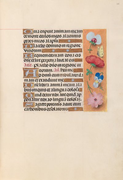 Hours of Queen Isabella the Catholic, Queen of Spain: Fol. 221r by Master of the First Prayerbook of Maximillian