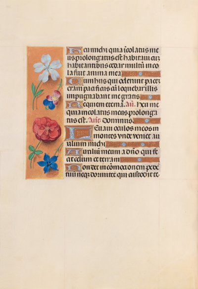 Hours of Queen Isabella the Catholic, Queen of Spain: Fol. 221v by Master of the First Prayerbook of Maximillian
