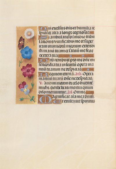 Hours of Queen Isabella the Catholic, Queen of Spain: Fol. 223v by Master of the First Prayerbook of Maximillian