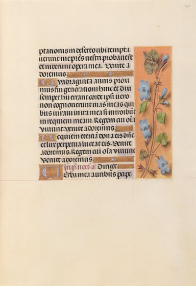 Hours of Queen Isabella the Catholic, Queen of Spain: Fol. 227r, c. 1500 by Master of the First Prayerbook of Maximillian