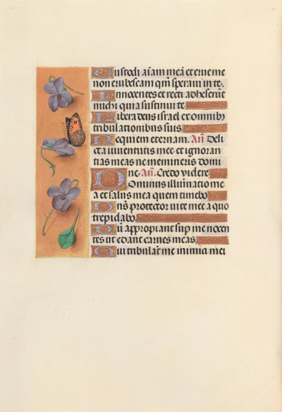 Hours of Queen Isabella the Catholic, Queen of Spain: Fol. 235v by Master of the First Prayerbook of Maximillian