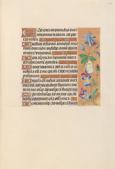Hours of Queen Isabella the Catholic, Queen of Spain: Fol. 251r by Master of the First Prayerbook of Maximillian