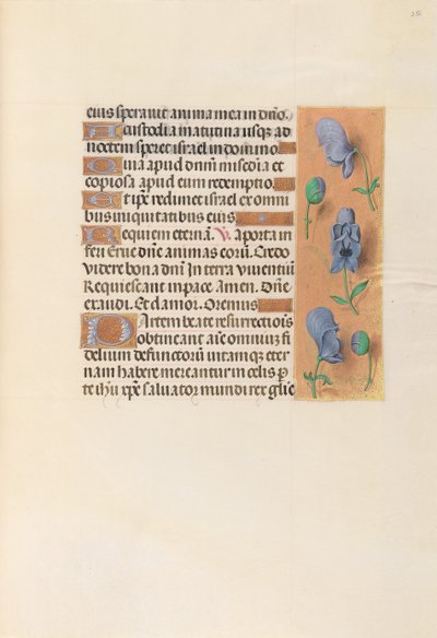 Hours of Queen Isabella the Catholic, Queen of Spain: Fol. 256r, c. 1500 by Master of the First Prayerbook of Maximillian