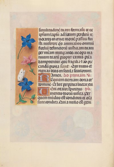 Hours of Queen Isabella the Catholic, Queen of Spain: Fol. 25v, c. 1500 by Master of the First Prayerbook of Maximillian