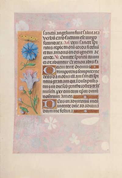 Hours of Queen Isabella the Catholic, Queen of Spain: Fol. 32v by Master of the First Prayerbook of Maximillian