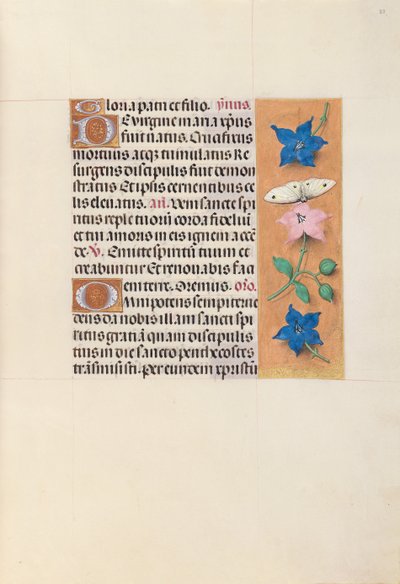 Hours of Queen Isabella the Catholic, Queen of Spain: Fol. 33r, c. 1500 by Master of the First Prayerbook of Maximillian