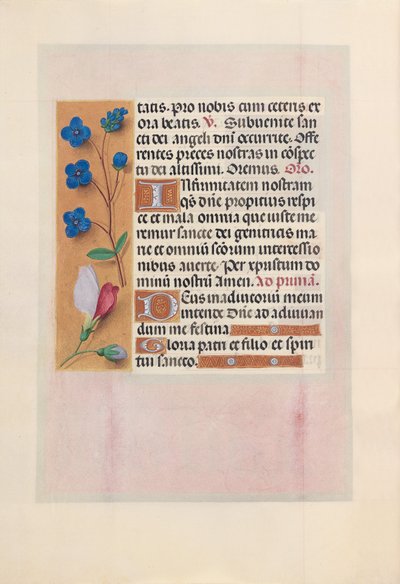 Hours of Queen Isabella the Catholic, Queen of Spain: Fol. 38v by Master of the First Prayerbook of Maximillian