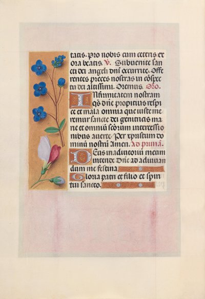 Hours of Queen Isabella the Catholic, Queen of Spain: Fol. 38v by Master of the First Prayerbook of Maximillian