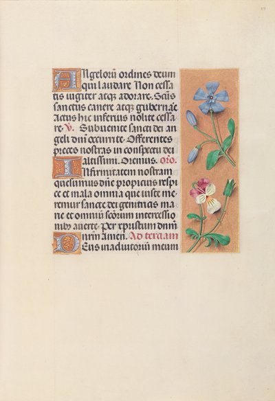 Hours of Queen Isabella the Catholic, Queen of Spain: Fol. 39r by Master of the First Prayerbook of Maximillian