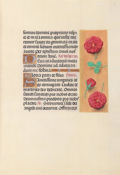Hours of Queen Isabella the Catholic, Queen of Spain: Fol. 41r by Master of the First Prayerbook of Maximillian