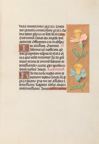 Hours of Queen Isabella the Catholic, Queen of Spain: Fol. 42r by Master of the First Prayerbook of Maximillian