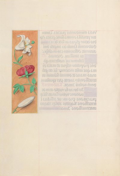 Hours of Queen Isabella the Catholic, Queen of Spain: Fol. 42v, c1500 by Master of the First Prayerbook of Maximillian