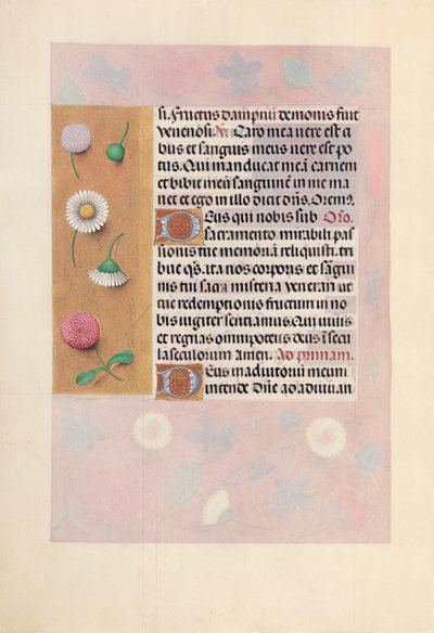 Hours of Queen Isabella the Catholic, Queen of Spain: Fol. 44v by Master of the First Prayerbook of Maximillian