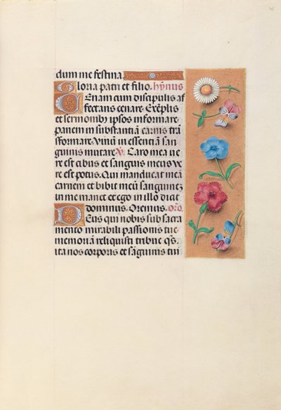Hours of Queen Isabella the Catholic, Queen of Spain: Fol. 45r by Master of the First Prayerbook of Maximillian