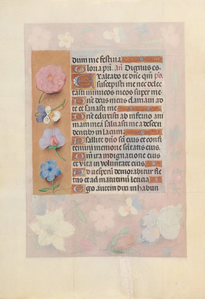 Hours of Queen Isabella the Catholic, Queen of Spain: Fol. 73v by Master of the First Prayerbook of Maximillian