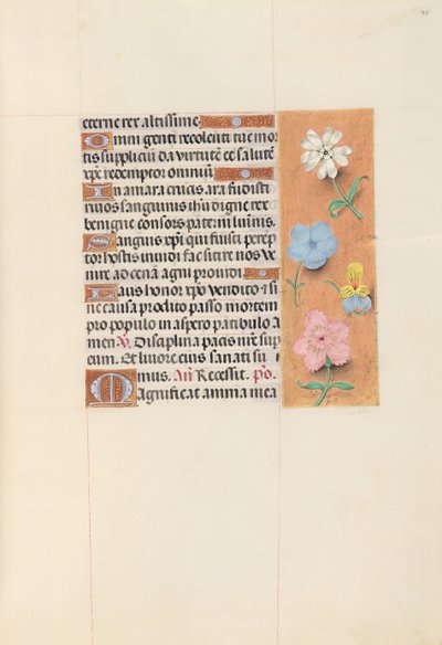Hours of Queen Isabella the Catholic, Queen of Spain: Fol. 75r by Master of the First Prayerbook of Maximillian
