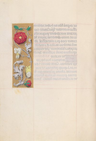 Hours of Queen Isabella the Catholic, Queen of Spain: Fol. 86v, c. 1500 by Master of the First Prayerbook of Maximillian