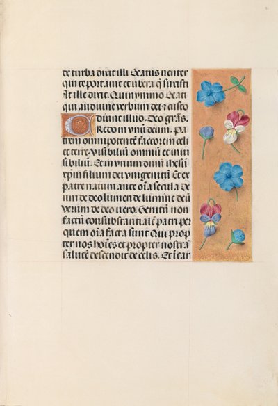 Hours of Queen Isabella the Catholic, Queen of Spain: Fol. 91r, c. 1500 by Master of the First Prayerbook of Maximillian