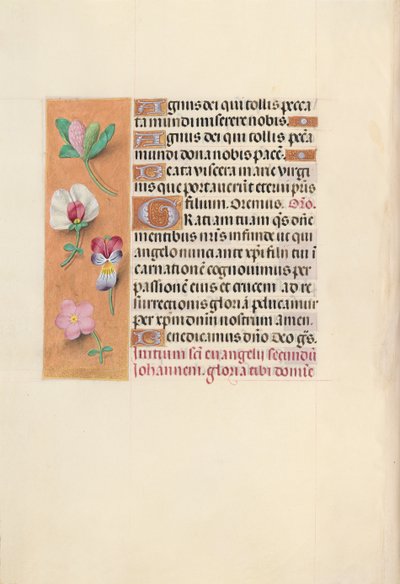 Hours of Queen Isabella the Catholic, Queen of Spain: Fol. 92v by Master of the First Prayerbook of Maximillian