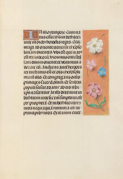 Hours of Queen Isabella the Catholic, Queen of Spain: Fol. 95r by Master of the First Prayerbook of Maximillian