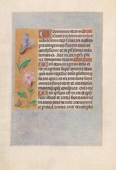 Hours of Queen Isabella the Catholic, Queen of Spain: Fol. 98v, c. 1500 by Master of the First Prayerbook of Maximillian