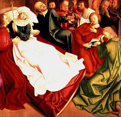 The Death of the Virgin by Master of the Freising Visitation