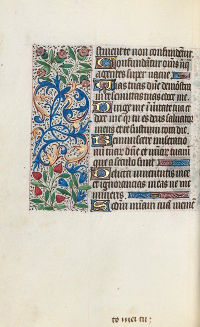 Book of Hours (Use of Rouen): fol. 118v by Master of the Geneva Latini