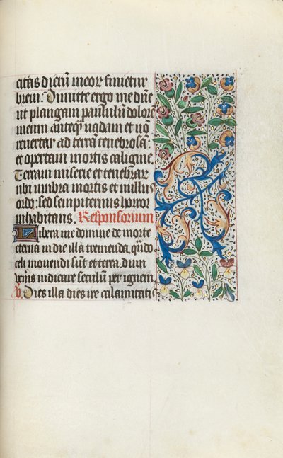 Book of Hours Use of Rouen: fol. 133r by Master of the Geneva Latini
