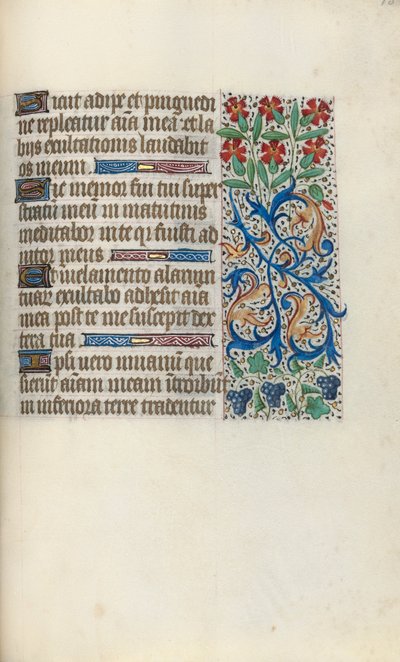 Book of Hours Use of Rouen: fol. 138r, c. 1470 by Master of the Geneva Latini