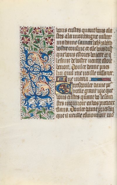 Book of Hours Use of Rouen: fol. 147v by Master of the Geneva Latini