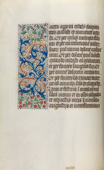Book of Hours Use of Rouen: fol. 20v, c. 1470 by Master of the Geneva Latini