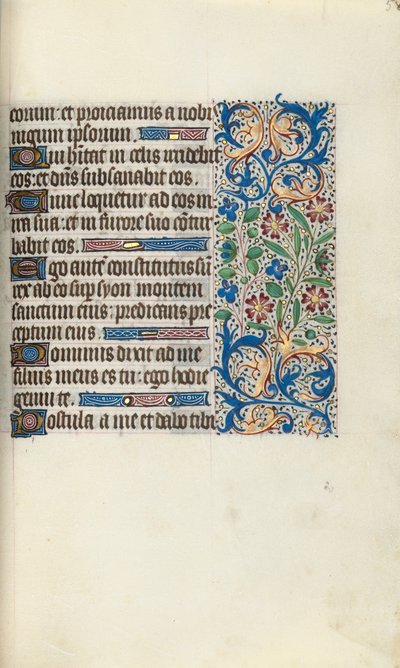 Book of Hours Use of Rouen: fol. 58r by Master of the Geneva Latini