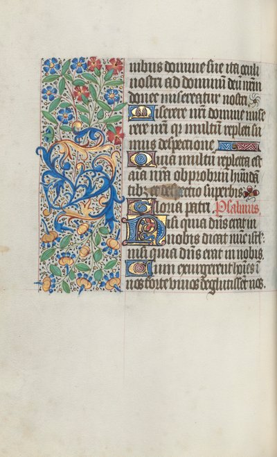 Book of Hours Use of Rouen: fol. 70v, c. 1470 by Master of the Geneva Latini