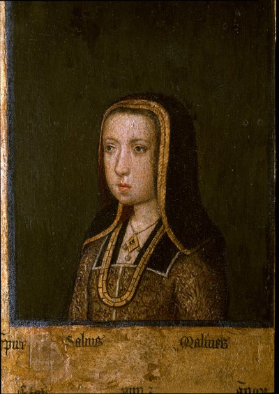 Portrait of Margarita of Austria, in 1494 by Master of the Guild of Saint George