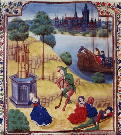 Efigenia and Cimone, from Giovanni Boccaccio