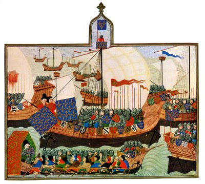 The Expedition of the French and Genoese to Barbary by Master of the Harley Froissart